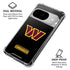 NFL Washington Commanders Black Background Google Pixel 10 Clear Case